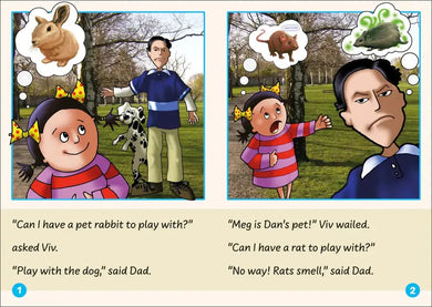 Phonic Books Dandelion Readers Vowel Spellings Level 2 Viv Wails US - Multiple-component retail product, boxed
