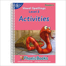 Phonic Books Dandelion Readers Vowel Spellings Level 3 Activities-Children’s interactive and activity books and kits-買書書 BuyBookBook