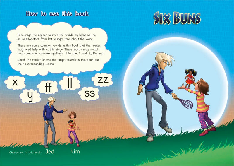 Phonic Books Moon Dogs Extras US - Multiple-component retail product, boxed