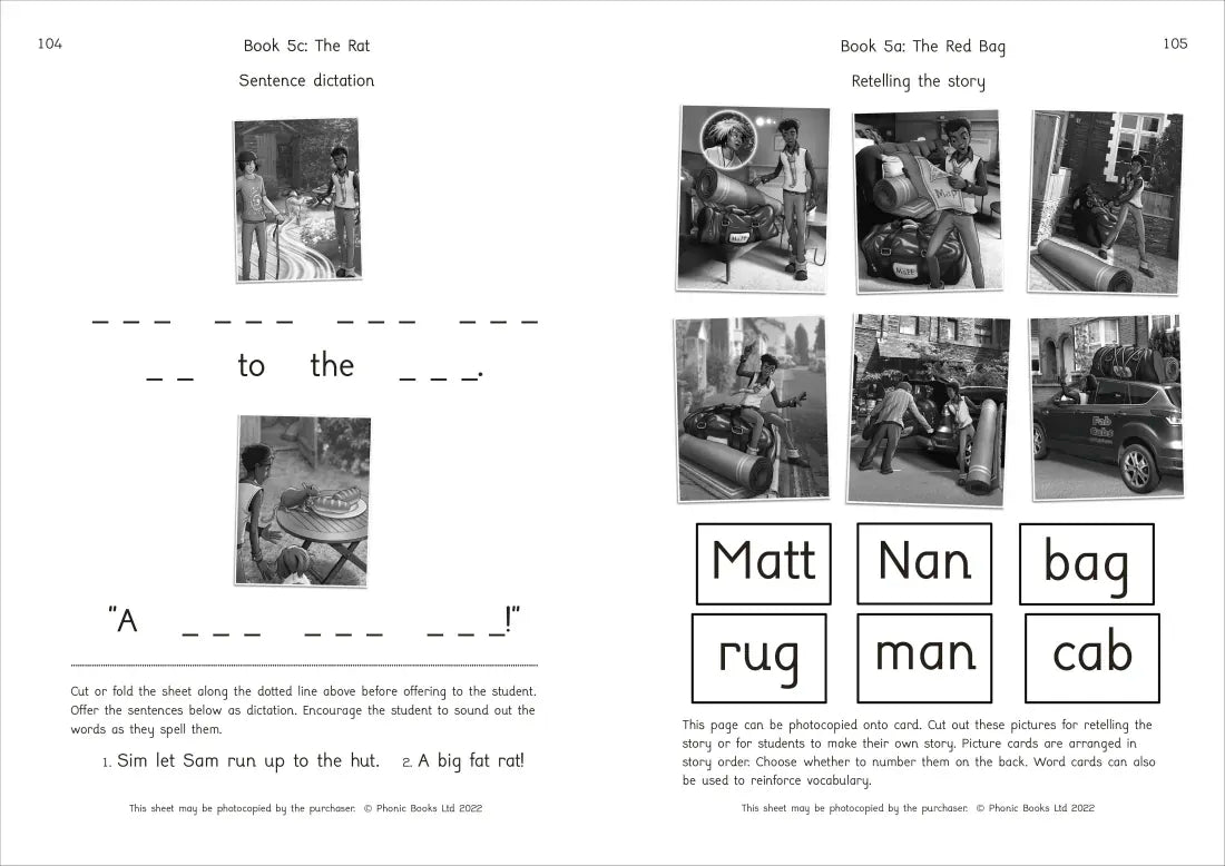 Phonic Books Moon Dogs Extras Activities US - Paperback / softback