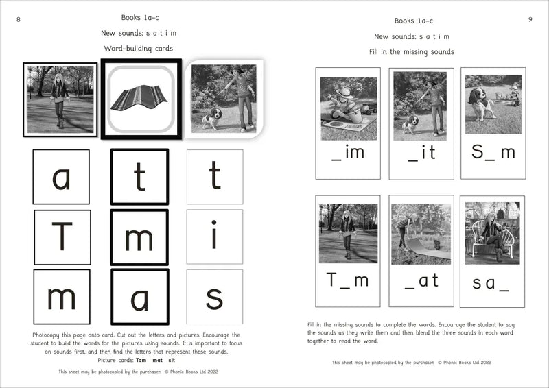 Phonic Books Moon Dogs Extras Activities US - Paperback / softback