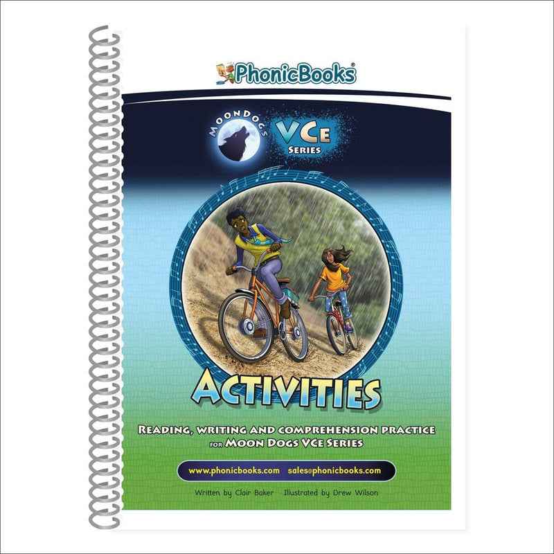 Phonic Books Moon Dogs VCe Spellings Activities-Children’s interactive and activity books and kits-買書書 BuyBookBook