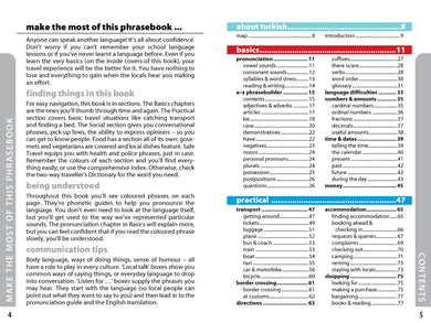 Lonely Planet Turkish Phrasebook & Dictionary inside page 1