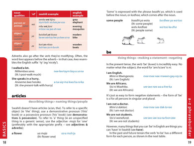Lonely Planet Swahili Phrasebook & Dictionary inside page 4