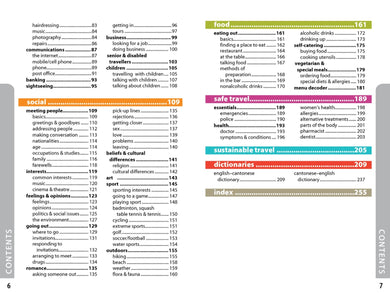 Lonely Planet Cantonese Phrasebook & Dictionary inside page 2