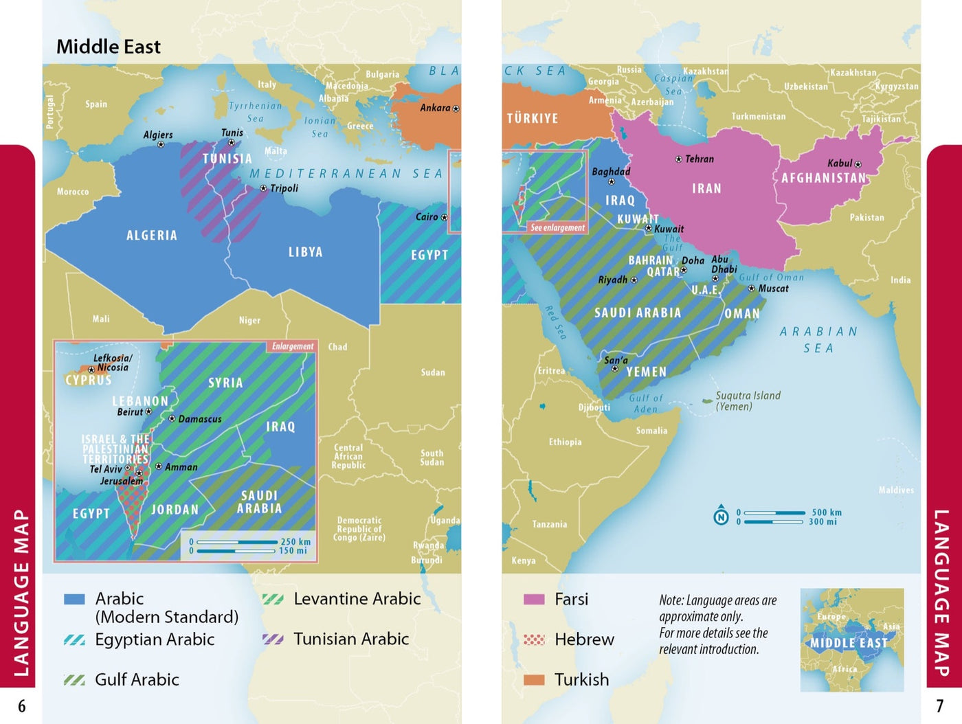 Lonely Planet Middle East Phrasebook & Dictionary inside page 2