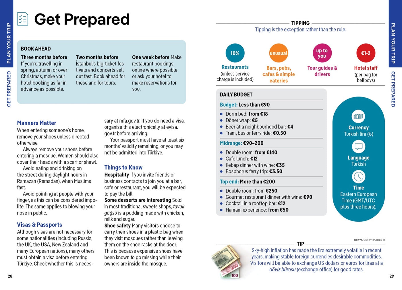 Lonely Planet Pocket Istanbul inside page 4