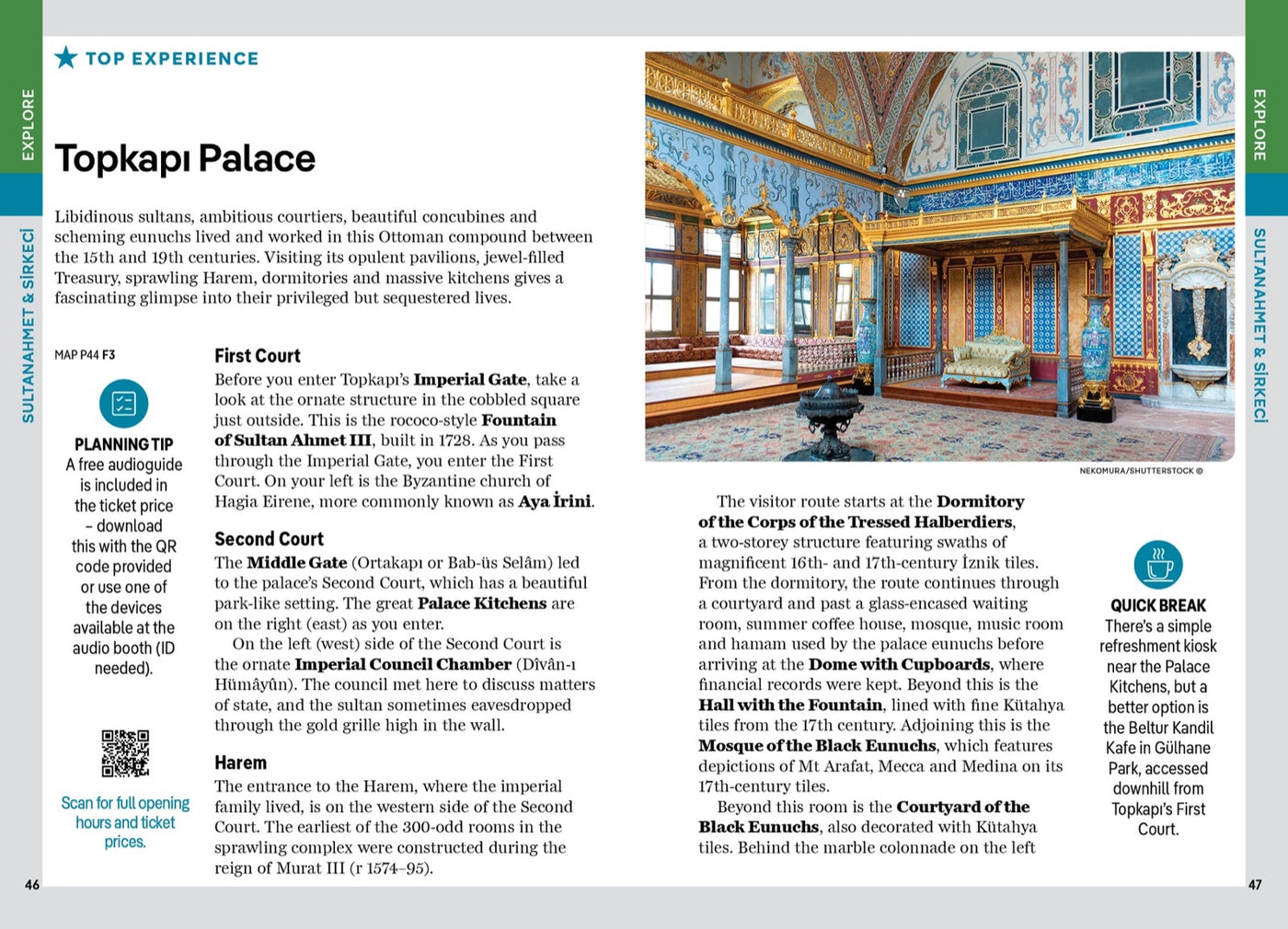 Lonely Planet Pocket Istanbul inside page 10