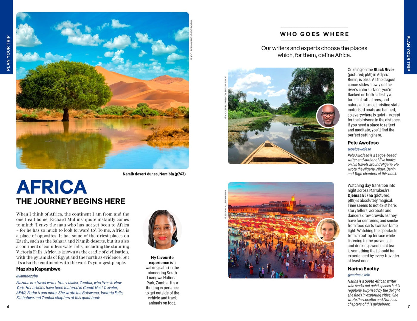 Lonely Planet Africa inside page 3