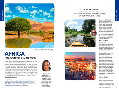 Lonely Planet Africa inside page 3