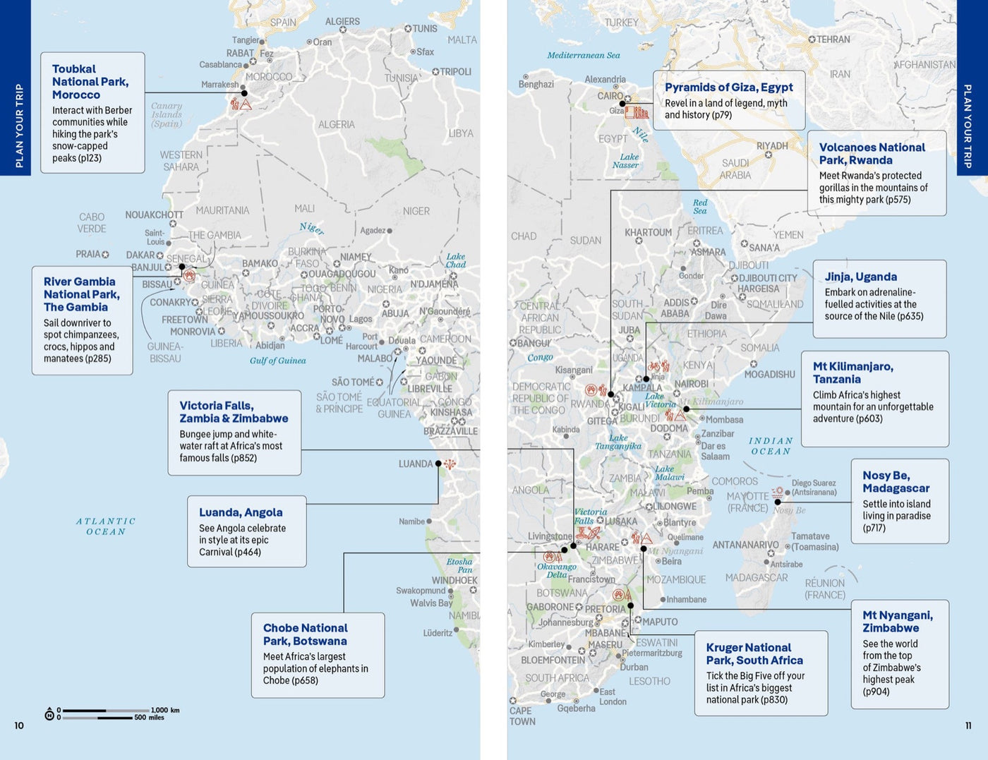 Lonely Planet Africa inside page 4