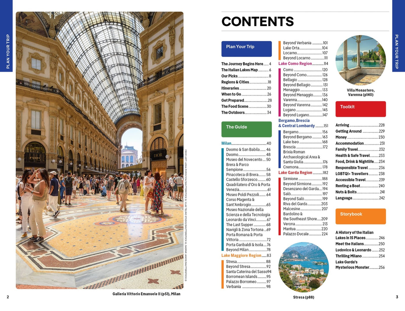 Lonely Planet The Italian Lakes inside page 1