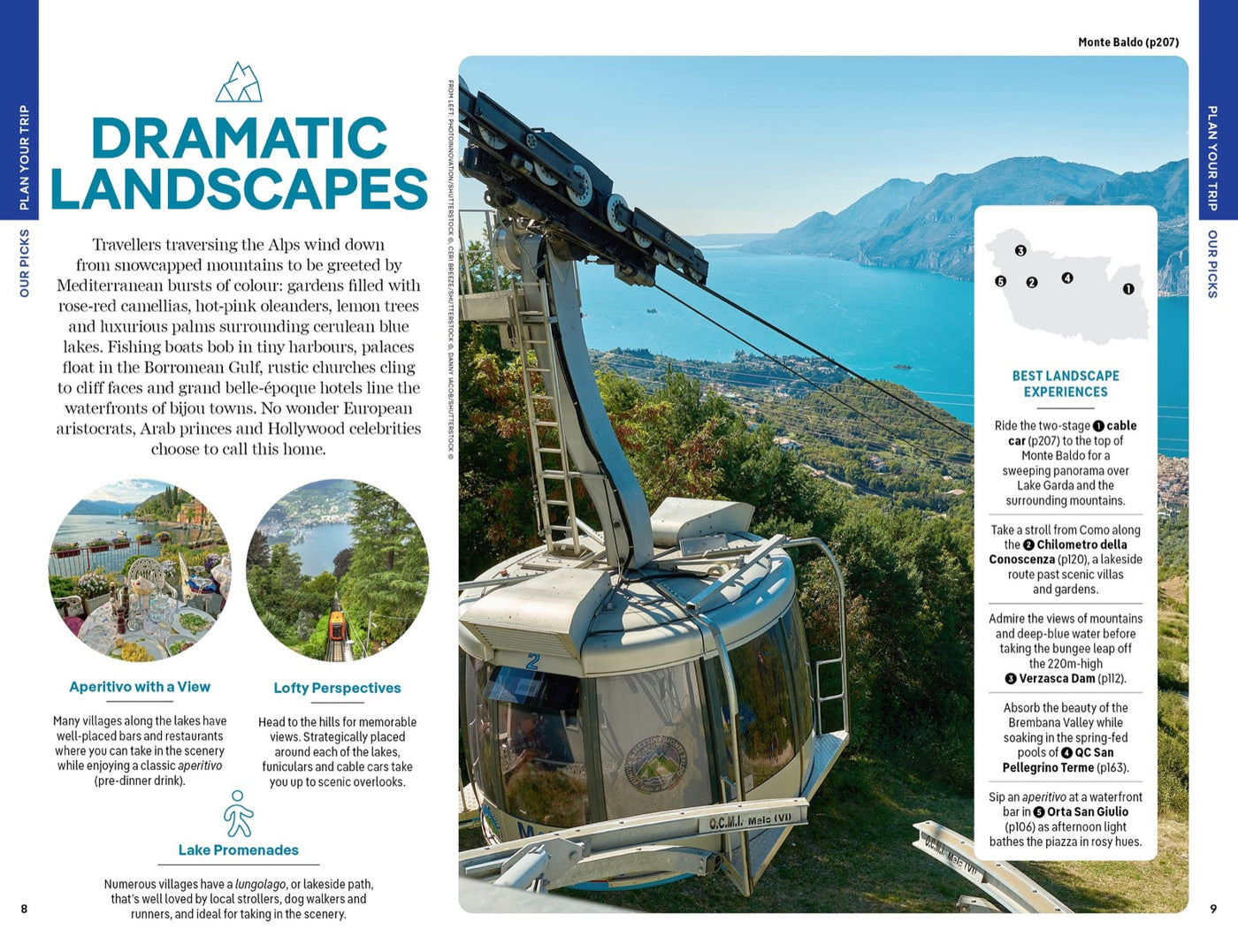 Lonely Planet The Italian Lakes inside page 4