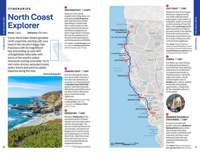 Lonely Planet San Francisco & Northern California inside page 4