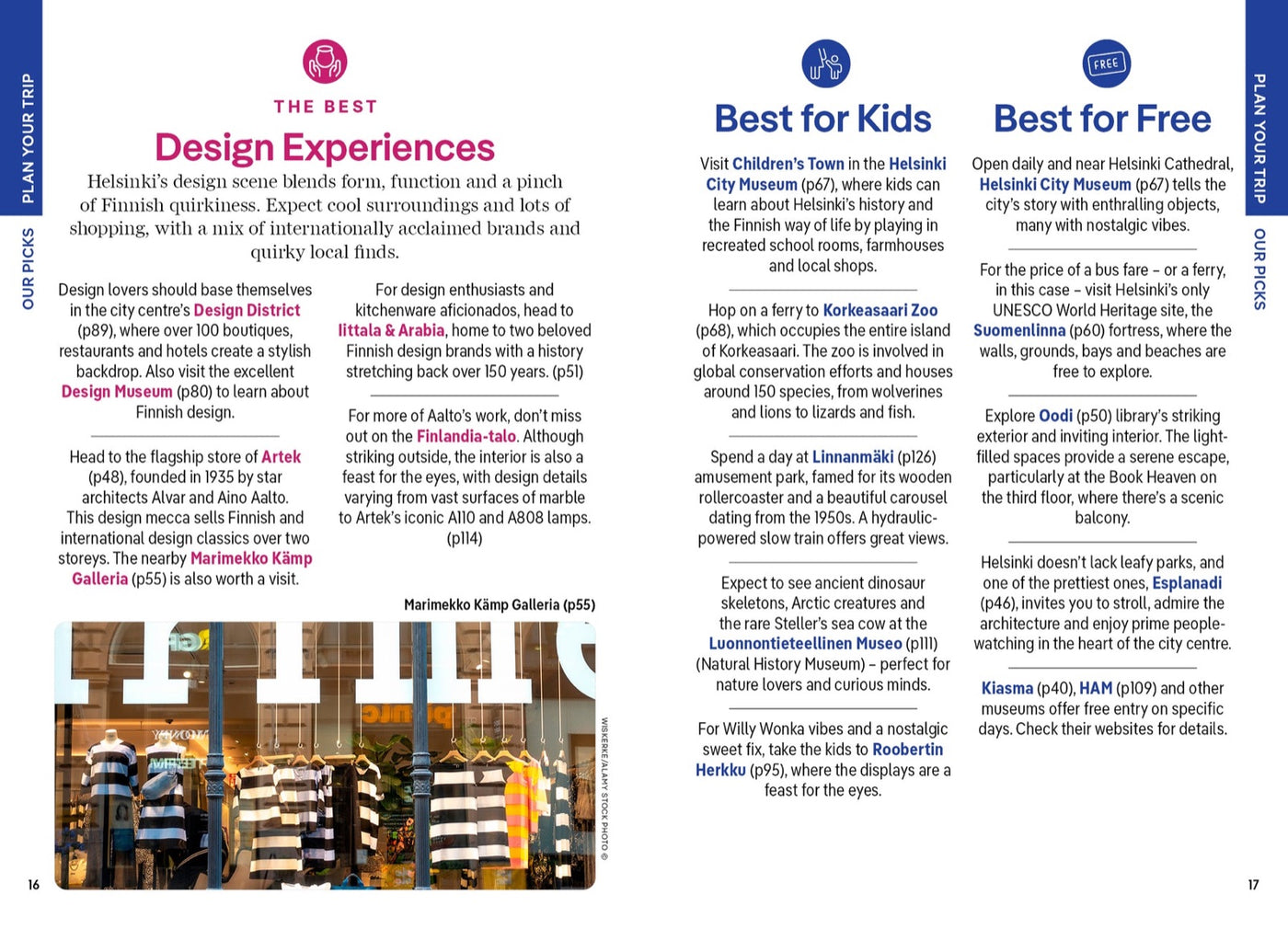Lonely Planet Pocket Helsinki inside page 3