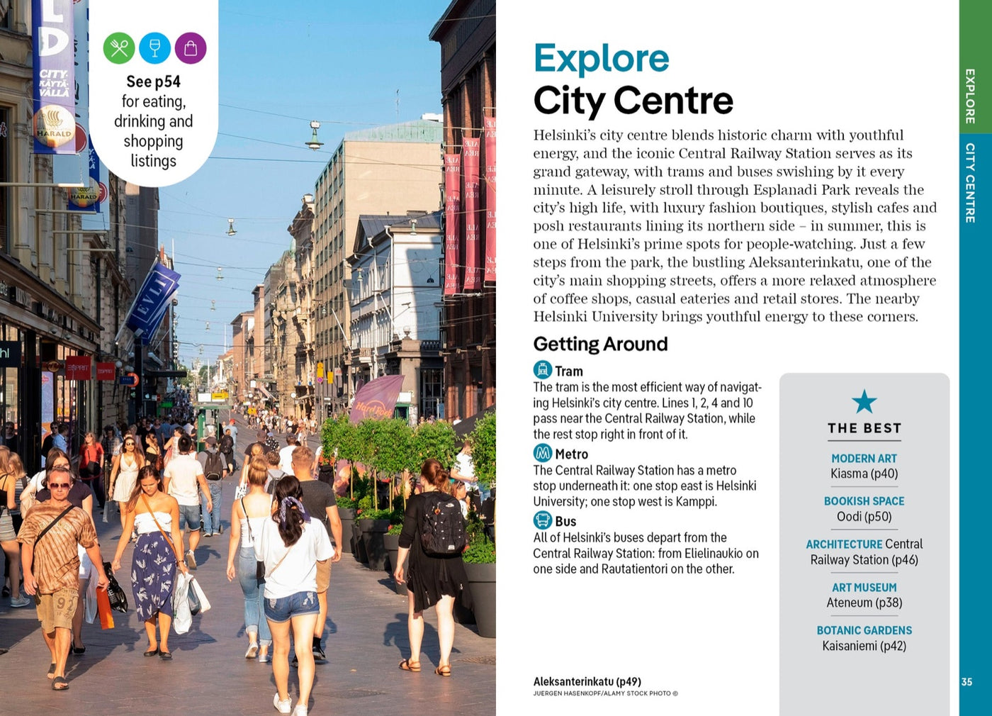 Lonely Planet Pocket Helsinki inside page 8