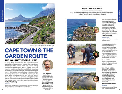 Lonely Planet Cape Town & the Garden Route inside page 2
