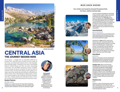 Lonely Planet Central Asia inside page 2