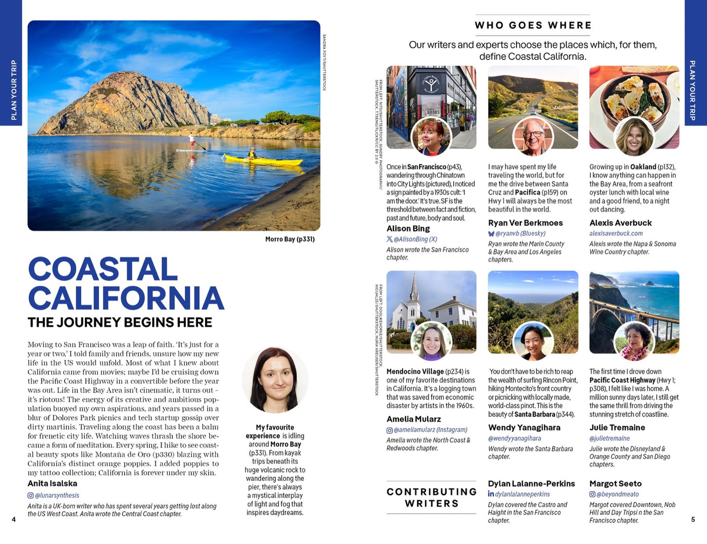 Lonely Planet Coastal California inside page 1
