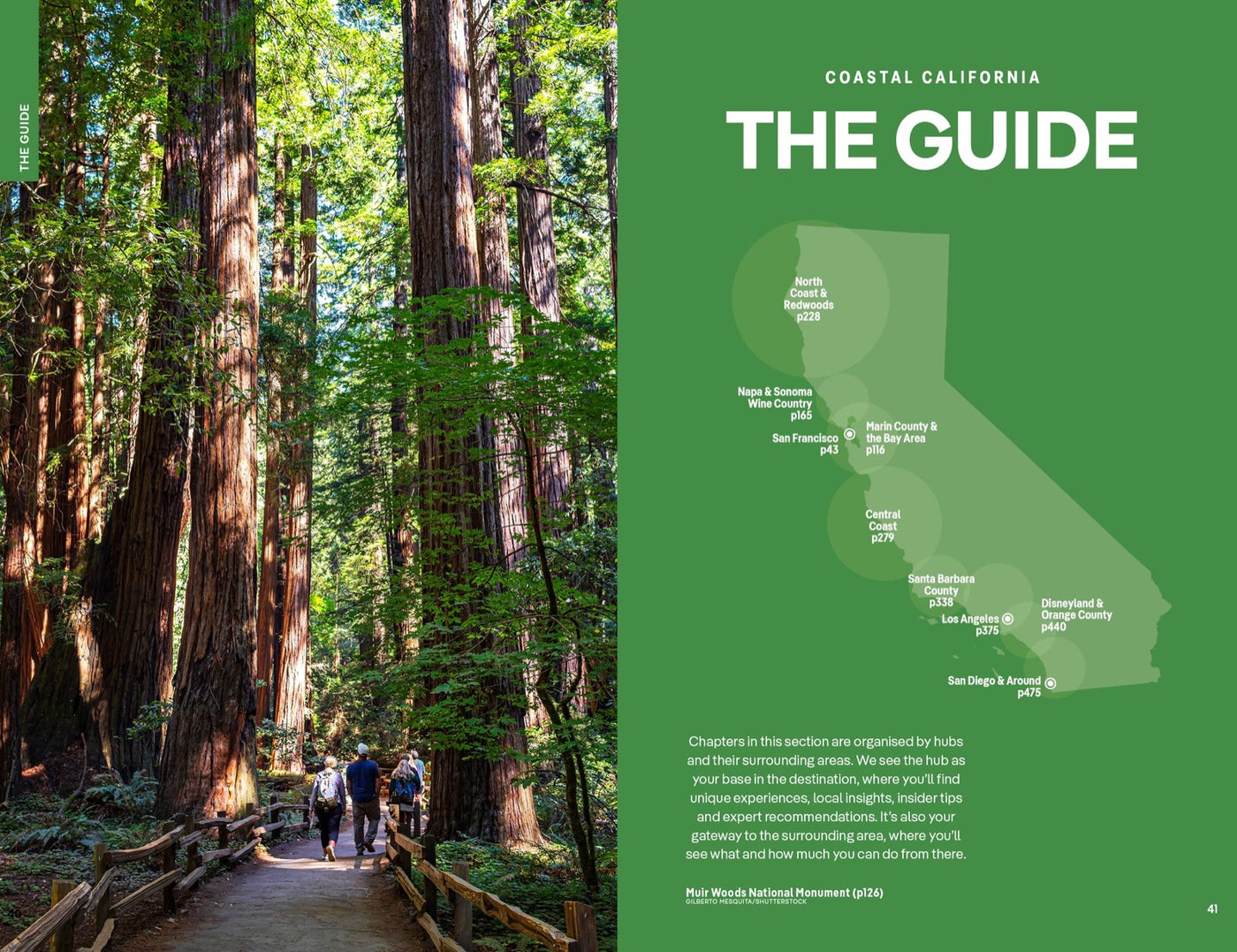 Lonely Planet Coastal California inside page 8
