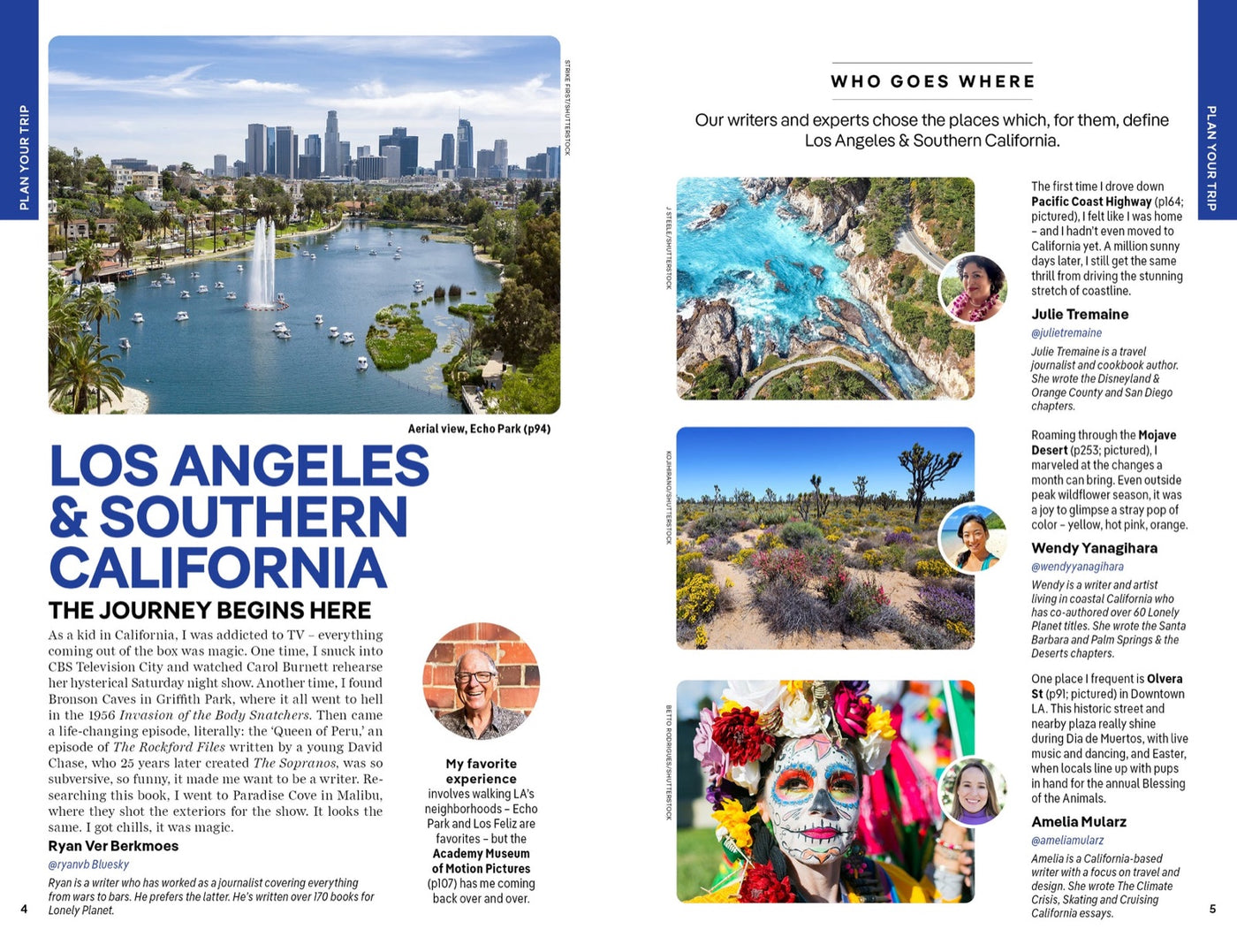 Lonely Planet Los Angeles & Southern California inside page 1