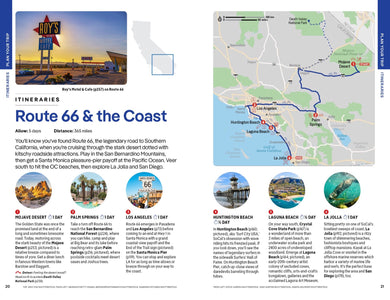 Lonely Planet Los Angeles & Southern California inside page 4