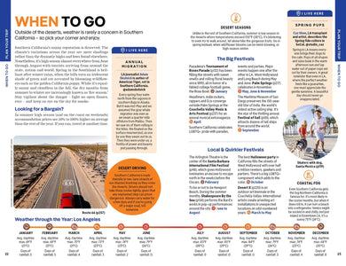 Lonely Planet Los Angeles & Southern California inside page 5