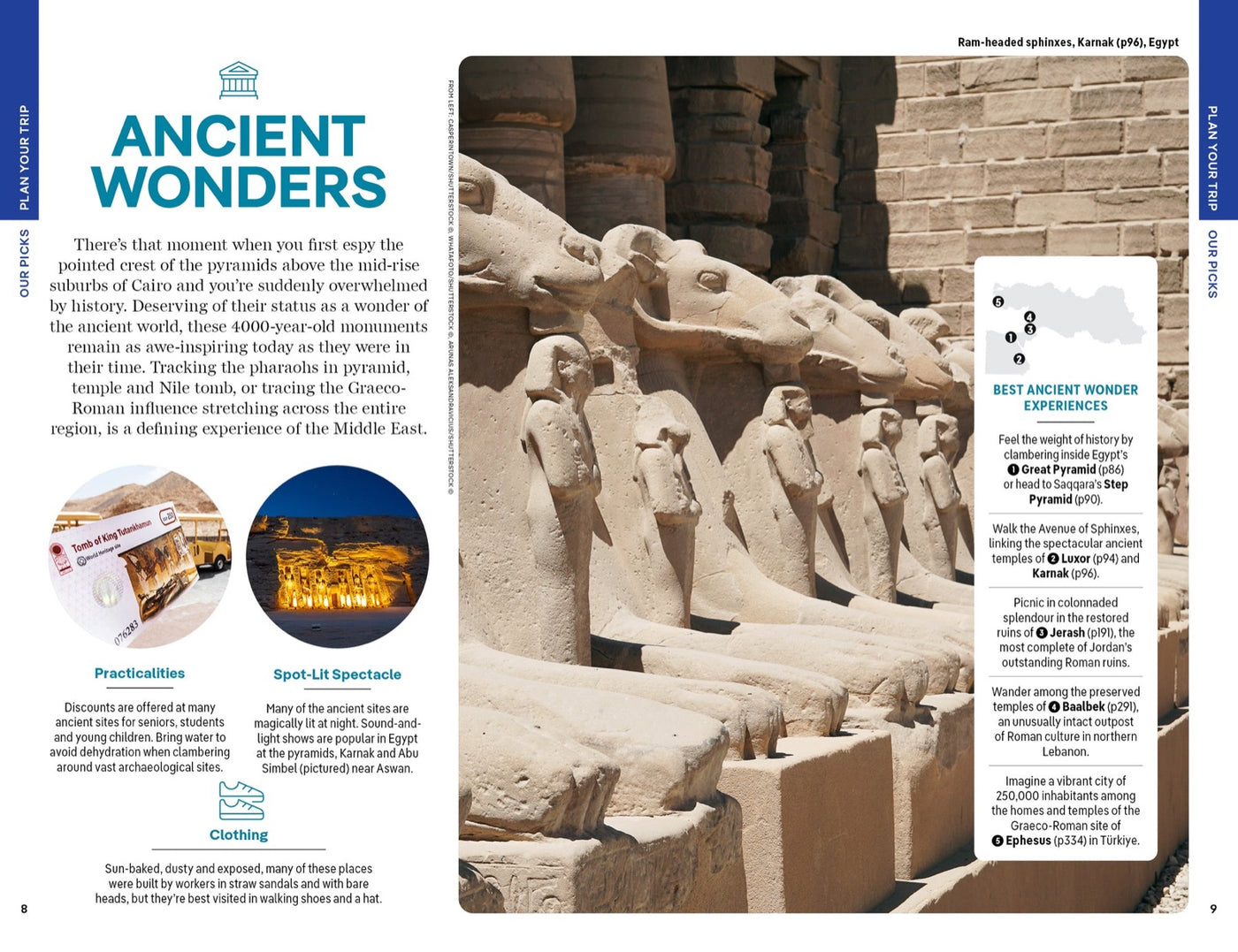 Lonely Planet Middle East inside page 4