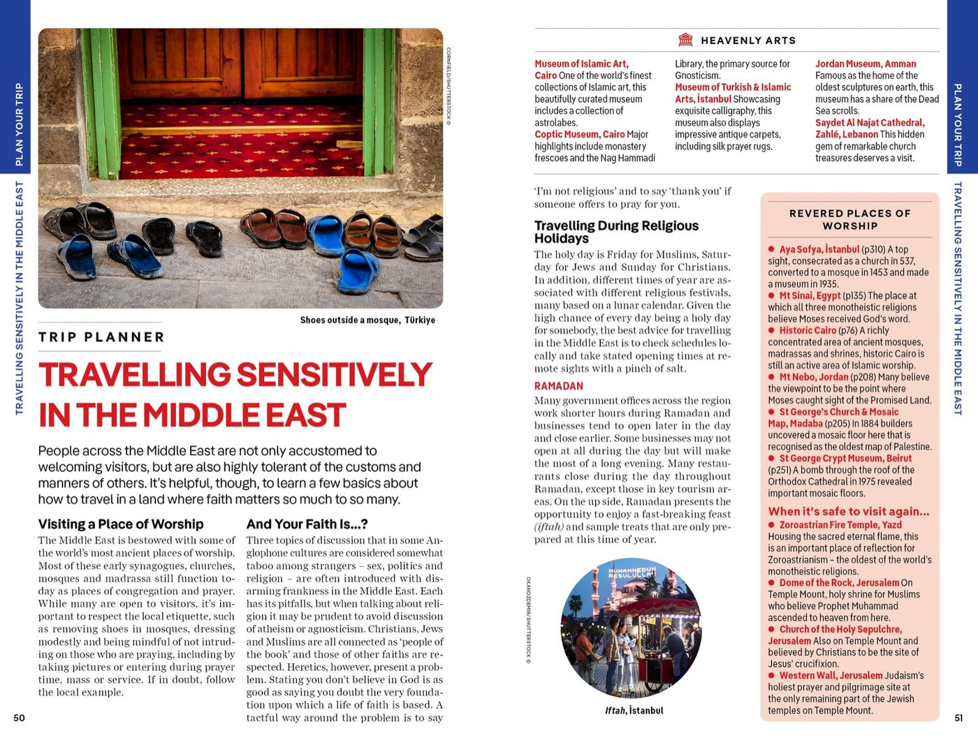 Lonely Planet Middle East inside page 8