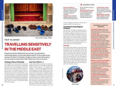 Lonely Planet Middle East inside page 8