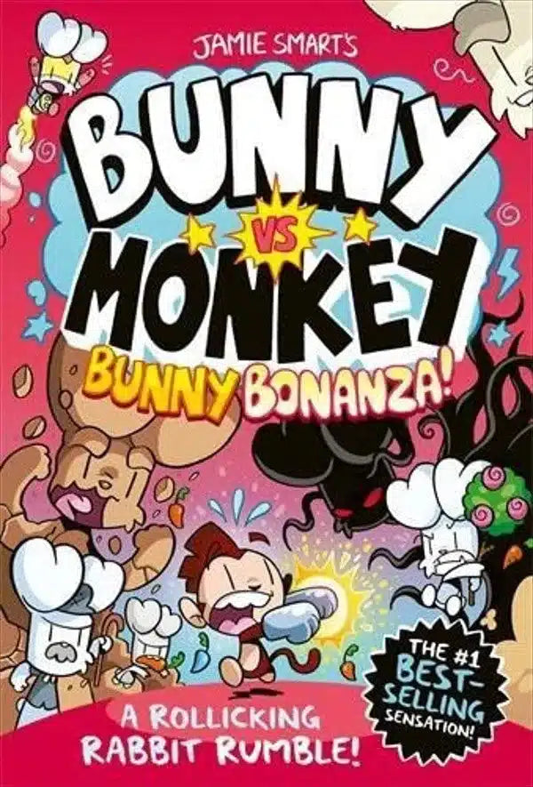 Bunny vs Monkey: Bunny Bonanza! (Jamie Smart)-Fiction: 幽默搞笑 Humorous-買書書 BuyBookBook
