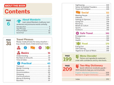Lonely Planet Mandarin Phrasebook & Dictionary inside page 1