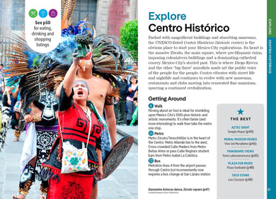 Lonely Planet Pocket Mexico City inside page 9