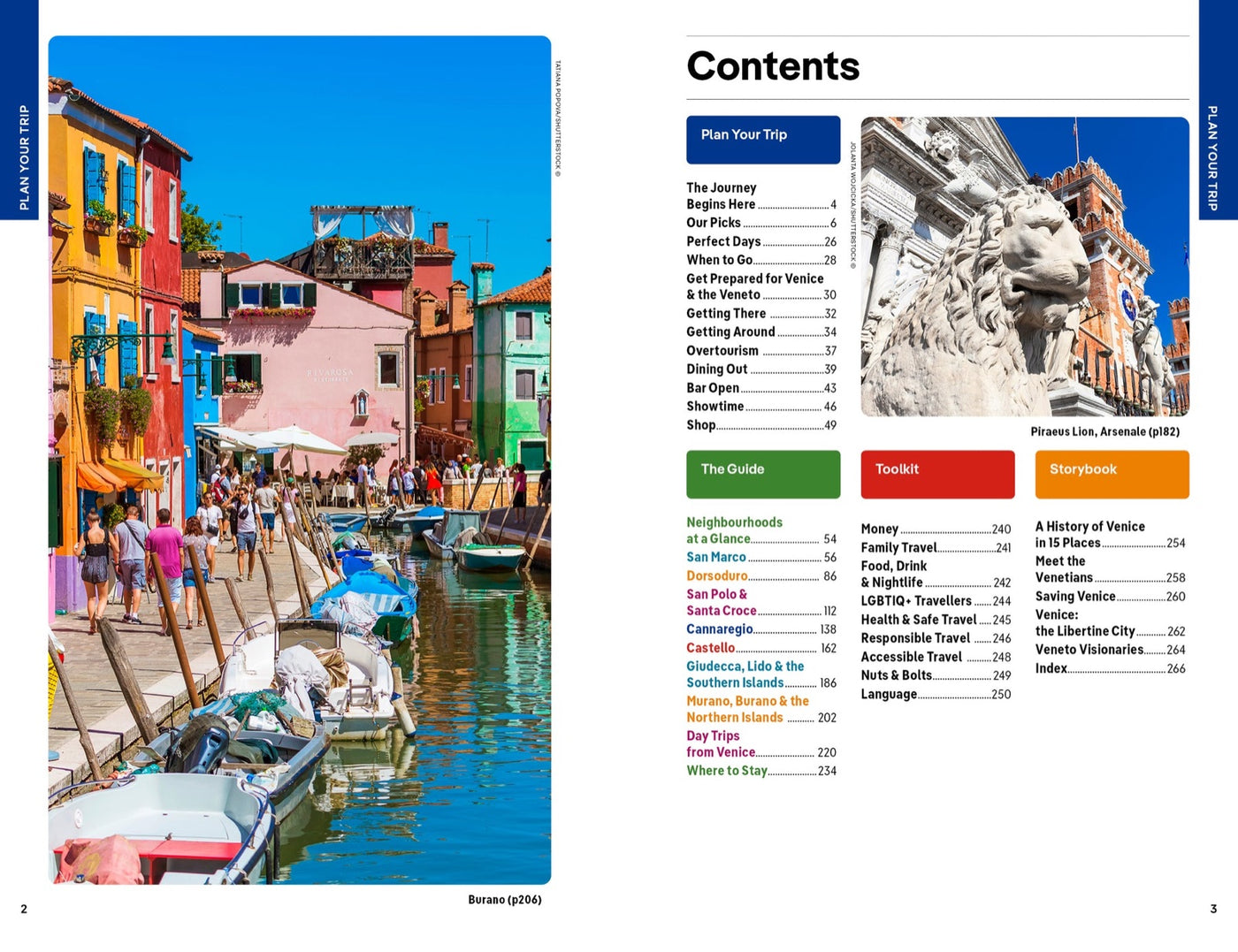 Lonely Planet Venice & the Veneto inside page 1