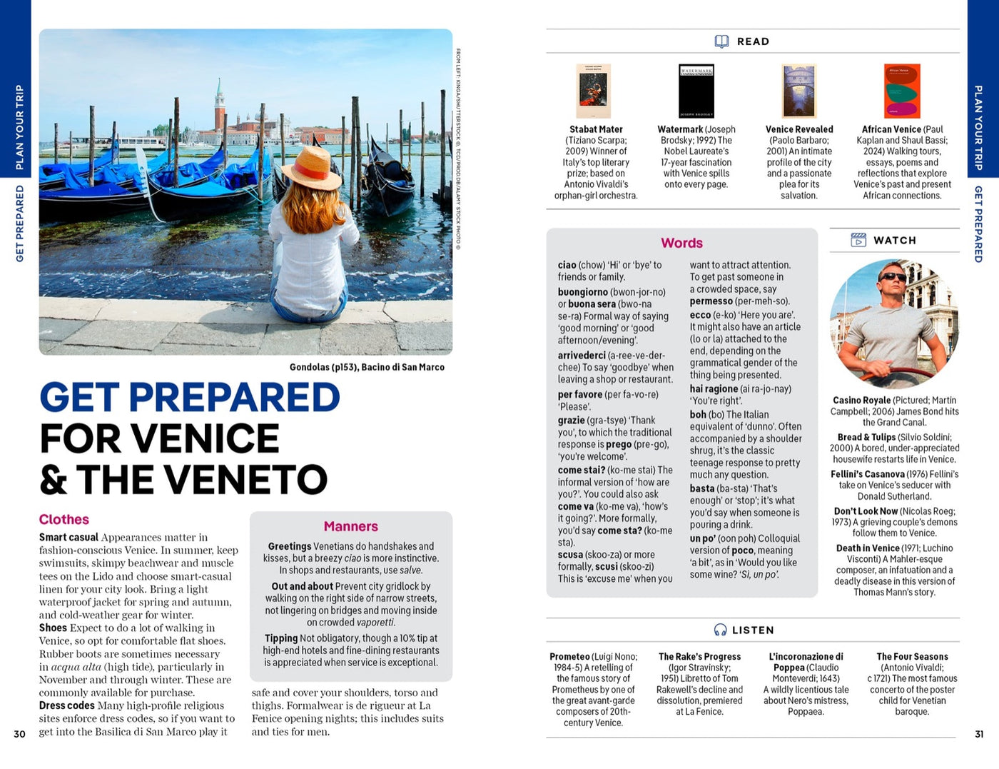 Lonely Planet Venice & the Veneto inside page 6