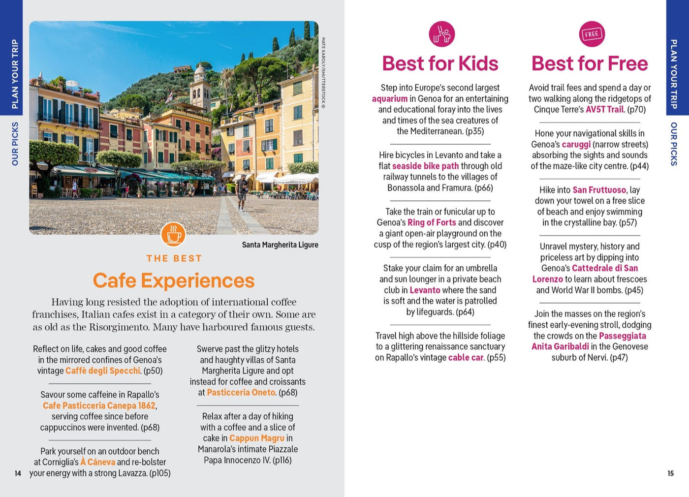 Lonely Planet Pocket Genoa & Cinque Terre inside page 4