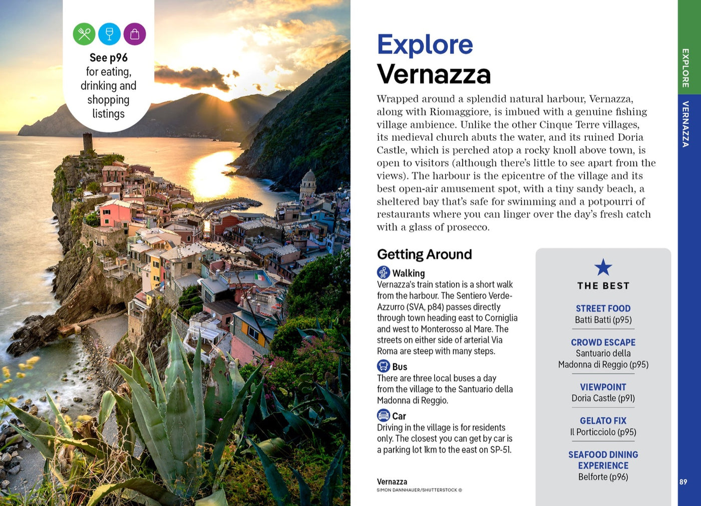 Lonely Planet Pocket Genoa & Cinque Terre inside page 10