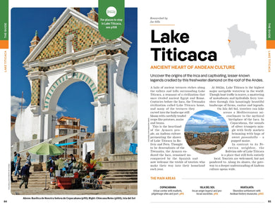 Lonely Planet Bolivia inside page 10