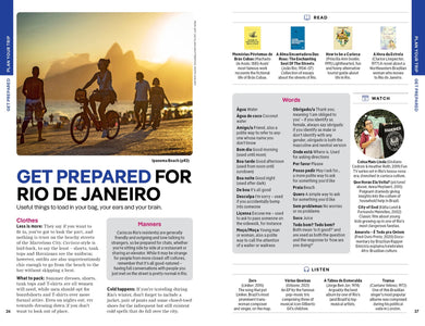 Lonely Planet Rio de Janeiro inside page 6