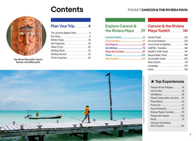 Lonely Planet Pocket Cancun & the Riviera Maya inside page 1