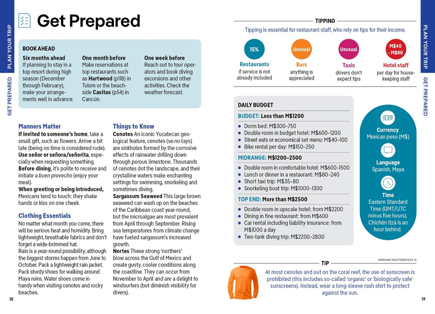 Lonely Planet Pocket Cancun & the Riviera Maya inside page 5