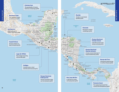 Lonely Planet Central America inside page 3