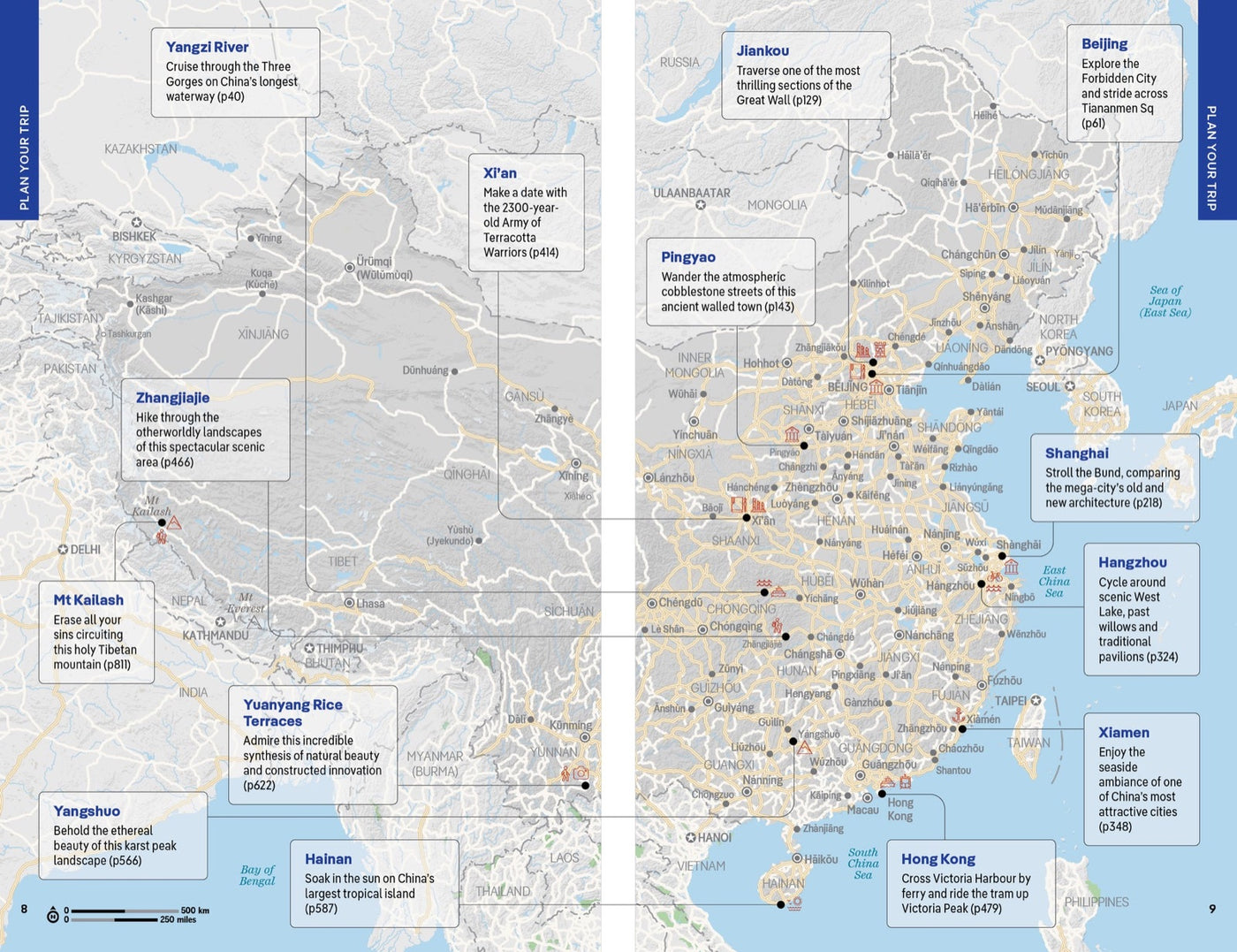 Lonely Planet China inside page 3