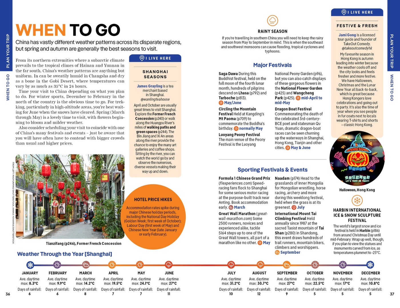 Lonely Planet China inside page 6