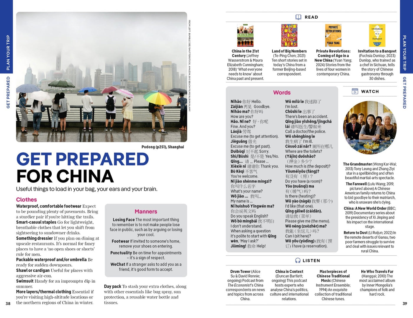 Lonely Planet China inside page 7