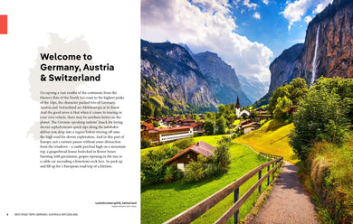 Lonely Planet Best Road Trips Germany, Austria & Switzerland inside page 1