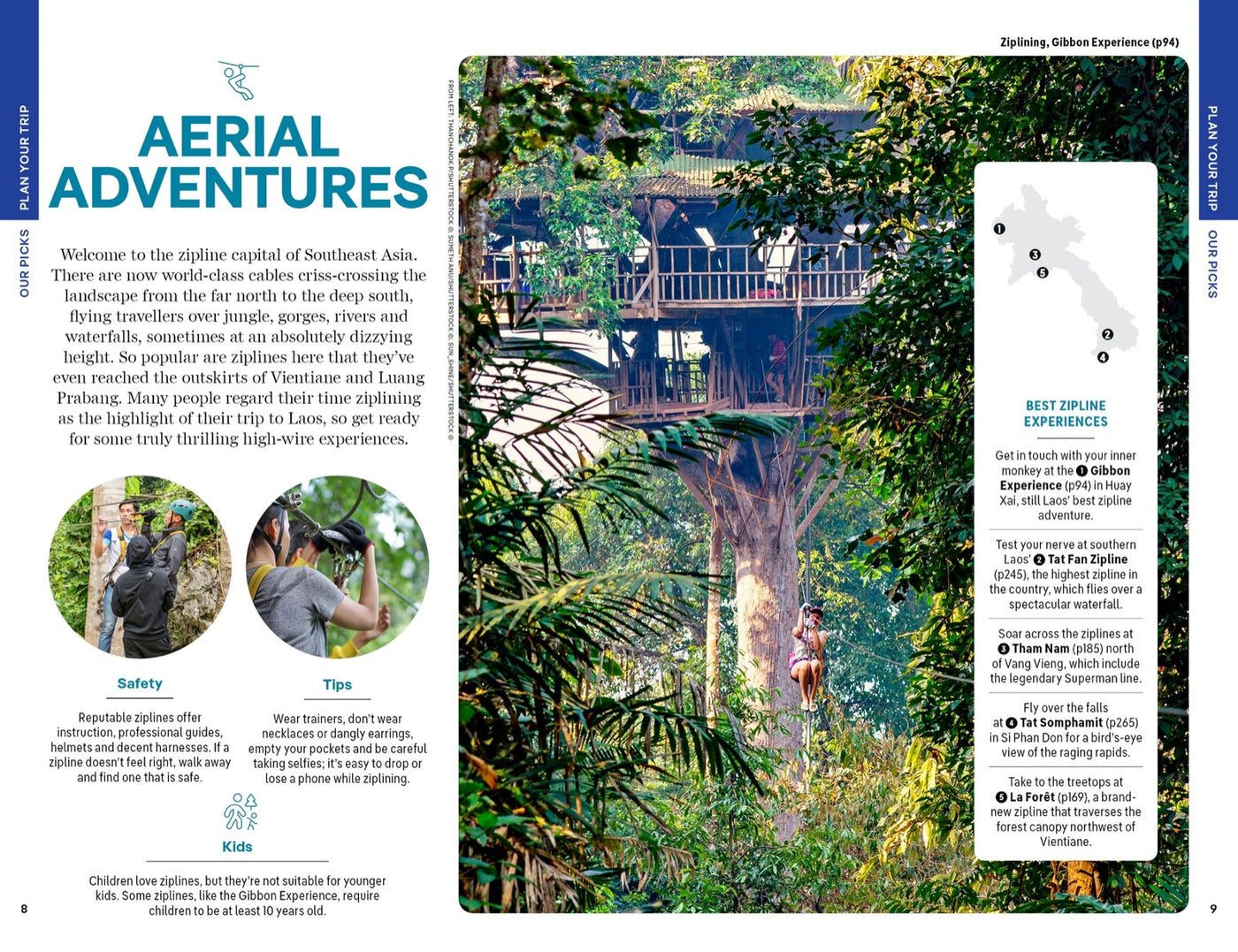 Lonely Planet Laos inside page 4