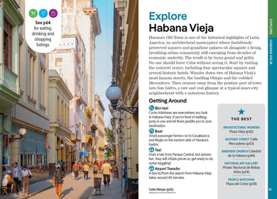 Lonely Planet Pocket Havana inside page 8