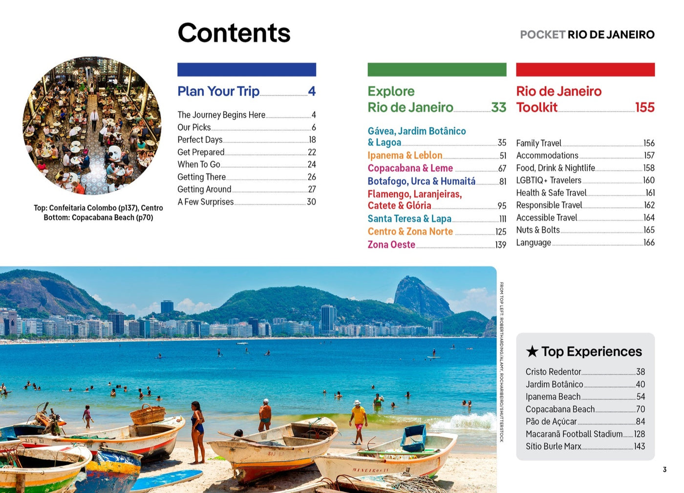 Lonely Planet Pocket Rio de Janeiro inside page 1