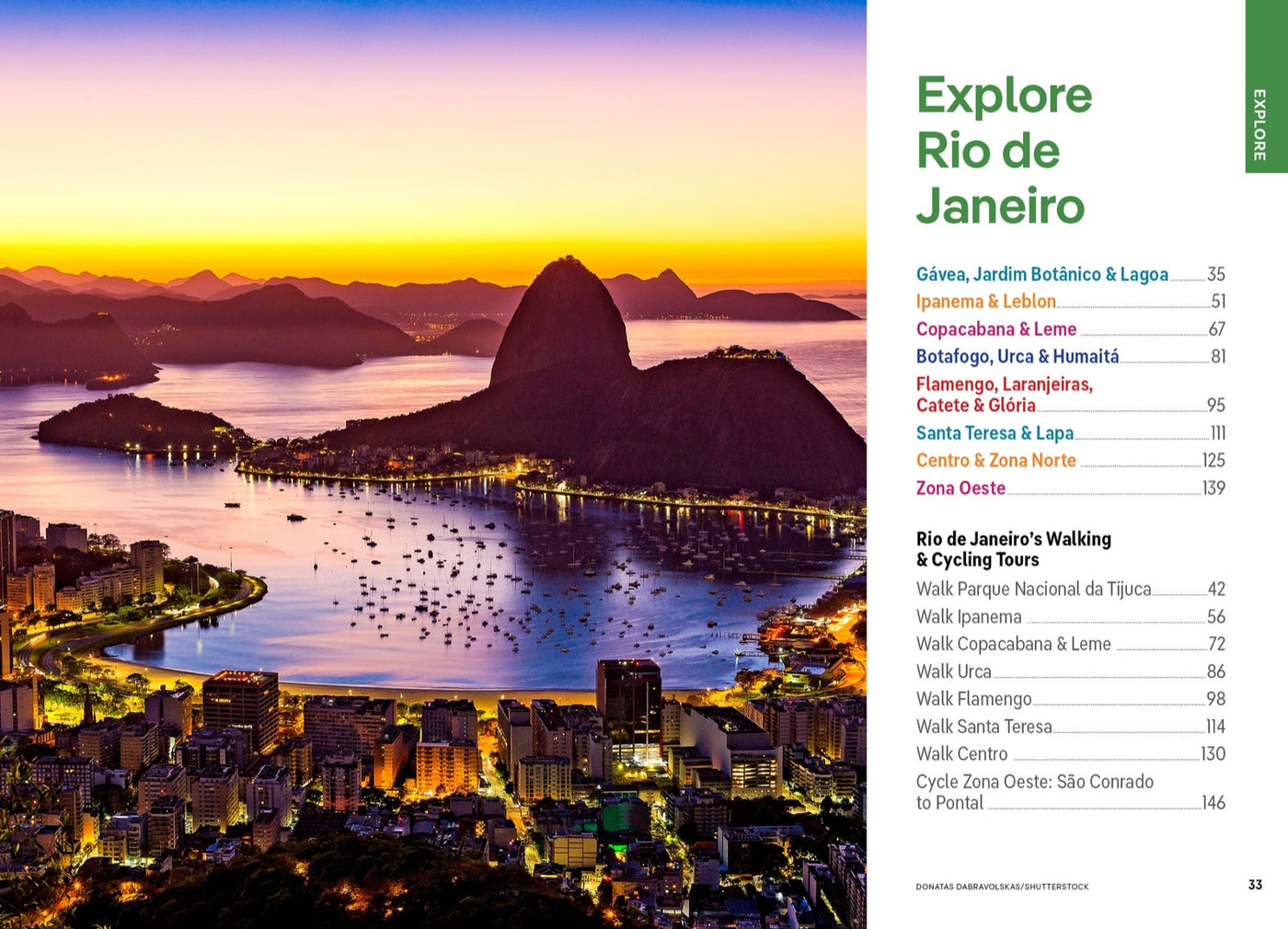 Lonely Planet Pocket Rio de Janeiro inside page 8
